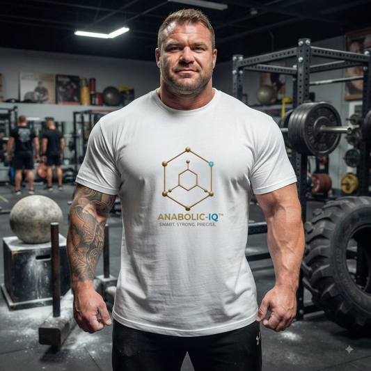 Men's Oversized Heavyweight Crewneck T-Shirt | Shaka Wear x Anabolic-IQ