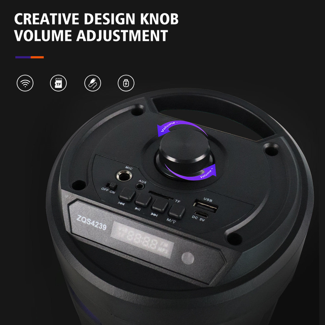 Bluetooth Speakers Portable Wireless Subwoofer Stereo Bass Party Soundbox UK