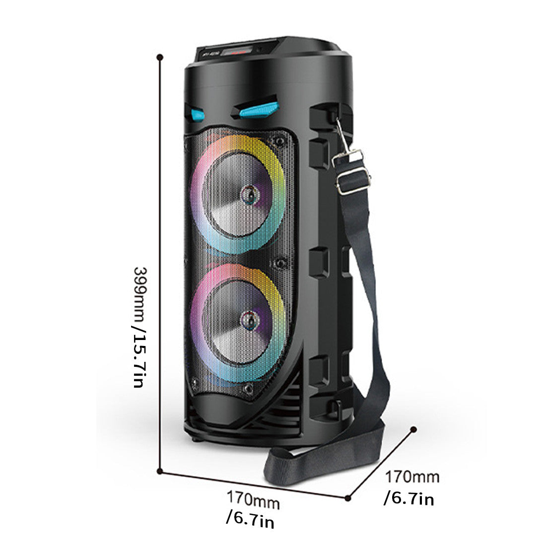 Bluetooth Speakers Portable Wireless Subwoofer Stereo Bass Party Soundbox UK